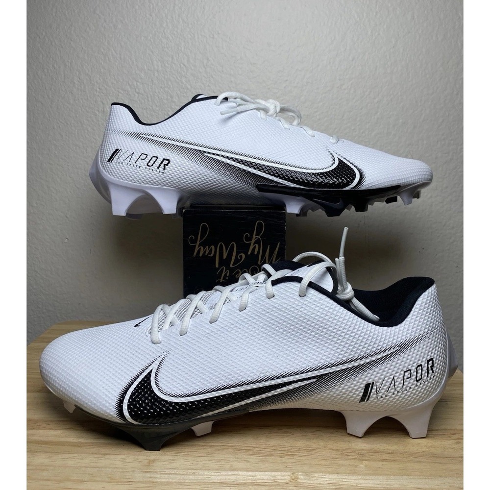 Men Size 16 Wide Nike Vapor Edge Speed 360 Football Cleats‎ White CD0082-100 NEW